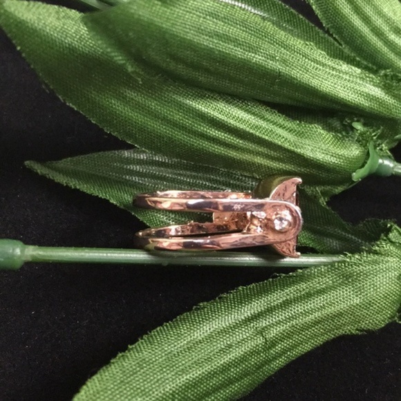 Dark Amber Stone Ring - Picture 5 of 5